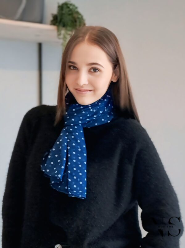 Polka Dot Scarf - Image 4