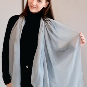 Simple Scarf Light Grey