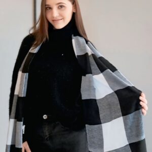 Retro Plaid Scarf