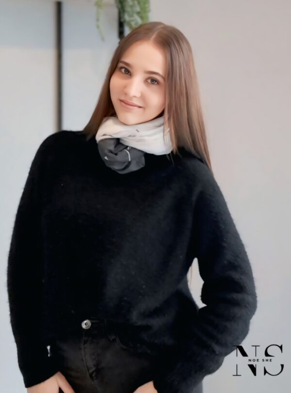 Vintage Floral Print Scarf - Image 3